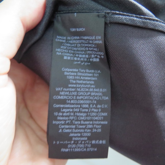 Tory Burch Wide Collar Tunic Blouse - Ivory/ Tea Rose - $498 - Picture 15 of 16